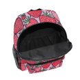 thumbnail image 6 of FORMRS Kids School Backpack with Front Zippered Pocket 12" Student Travel Daypack, Sweet Strawberry, 6 of 6