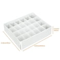 thumbnail image 2 of Mainstays 24 Compartment Drawer Organizer for Adult. Foldable Cabinet Closet Organizers and Storage Boxes for Storing Socks, Underwear, Ties, 2 of 6
