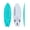 Turquoise, variant on Island Water Sports Swallow Tail Softtop Surfboard Azure Blue-Azure Blue 5ft6in