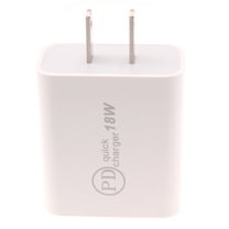 PD Type-C 18W Fast Home Charger for Samsung Galaxy S25/Ultra/Plus - Quick Power Adapter Travel Wall