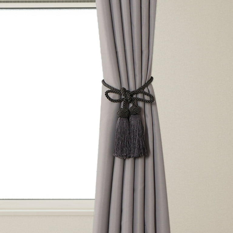 Bad Students Wimbley Decorative Curtain Tieback (Set of 2) - Grey