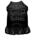thumbnail image 2 of Pet Dog  Cat Dress Rhinestone, "Spoiled Rotten", 2 of 2