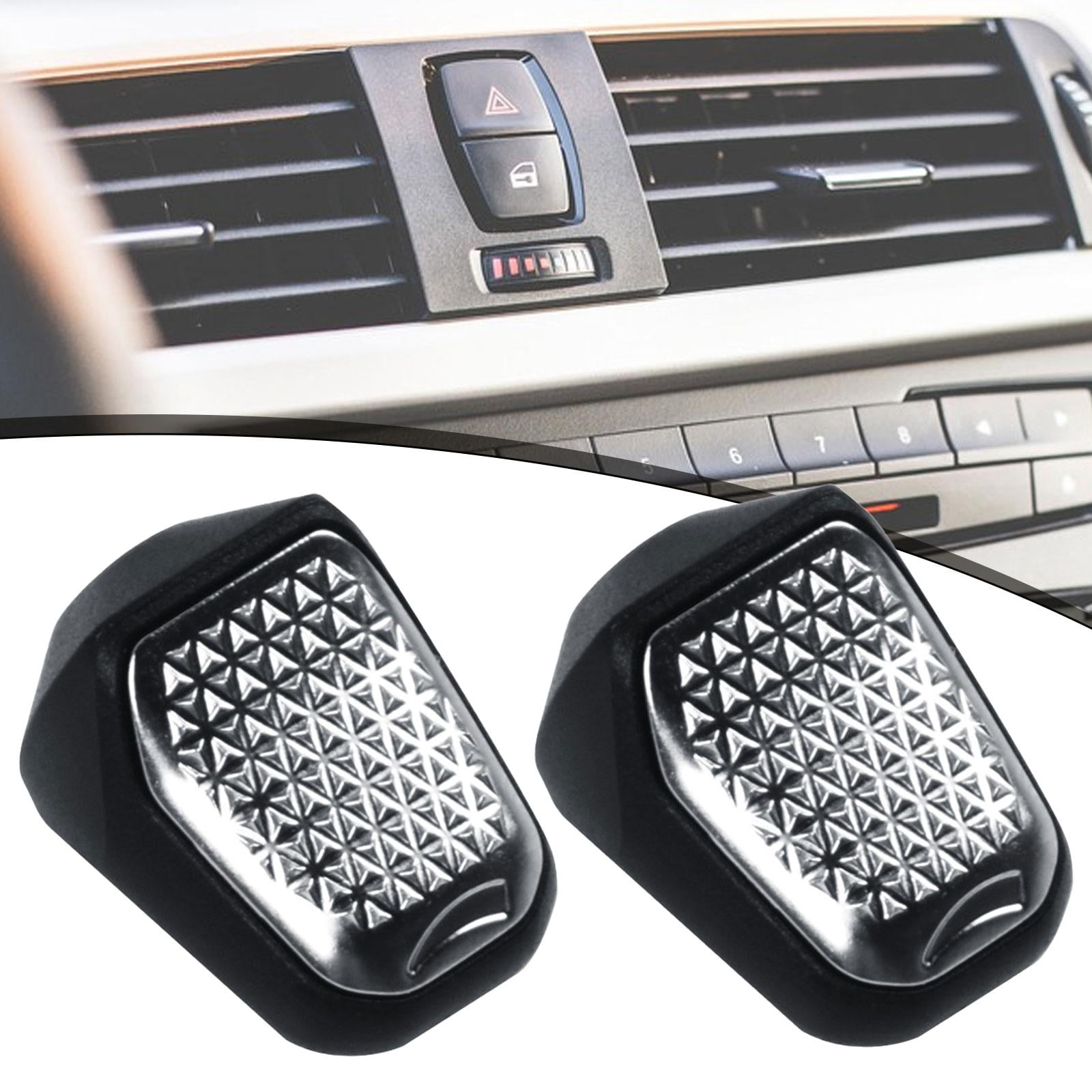 2 Pieces Car Air Vent Outlet Knob Auto Accessories Easy Installation ABS Plastic for BMW X5 X6 X7 G05 G06 G07