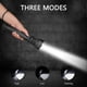 thumbnail image 3 of LED Torch, 90000 Lumens XHP70 Ultra Powerful Adjustable Zoomable Waterproof Flashlight Torch, USB Rechargeable Torch, 3 of 4