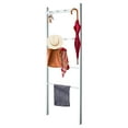 thumbnail image 2 of Fionafurn 67in(H) Blanket Ladder,Modern Wood Rack Farmhouse Ladder Shelf for Blankets,4-Tier White, 2 of 8