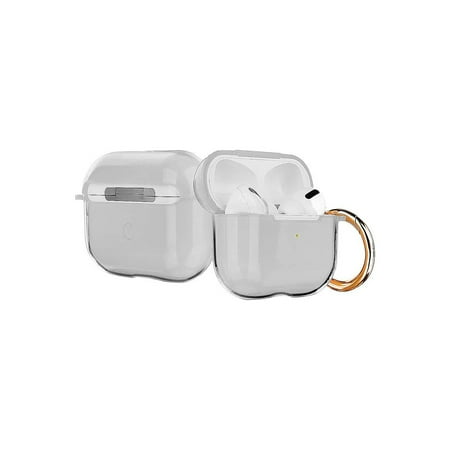 SaharaCase - Hybrid Flex Series Case for Apple AirPods 3 (3rd Generation) - Transparent Black