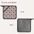 thumbnail image 2 of Pofeuu Insects Print Silicone Trivet Mats,Silicone Hot Pads for Kitchen, Silicone Trivets for Hot Pots and Pans, Silicone Hot Pad, 2 of 8