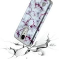 thumbnail image 5 of LG Zone 4 / LG Aristo 2 / LG Rebel 3 LTE / LG Rebel 2 LTE / LG Tribute Dynasty / LG Aristo / LG Phoenix 3 / LG K8 (2017) / LG Fortune / LG Risio 2 Hybird Graphic Case (Purple Marble), 5 of 5
