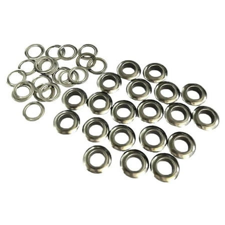 

20Pcs 12mm Eyelets With Washers Grommet Scrapbooking Card Hole Leather Craft