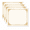 Gold-Set of 100, variant on Certificate Stationery Paper Blue Set of 100 8.5" x 11" 60 Lb Text Stock
