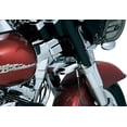 thumbnail image 4 of Kuryakyn 1100 Air Management Motorcycle Accessory: Lower Triple Tree Wind Deflector for 1980-2013 Harley-Davidson Touring Motorcycles, Chrome, 4 of 4