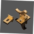 thumbnail image 4 of HEALEEP 2Pcs Child Safety Window Lock Golden Retro Style for Homeowners and Building Managers, 4 of 8