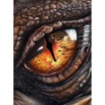 thumbnail image 1 of Juego de pintura de diamante 5D de 30 x 40 cm para niños: el ojo del dragón, bordado de diamantes, juego de pintura de lienzo de piedra de cristal, ideal para decoración de pared del hogar, 1 of 5