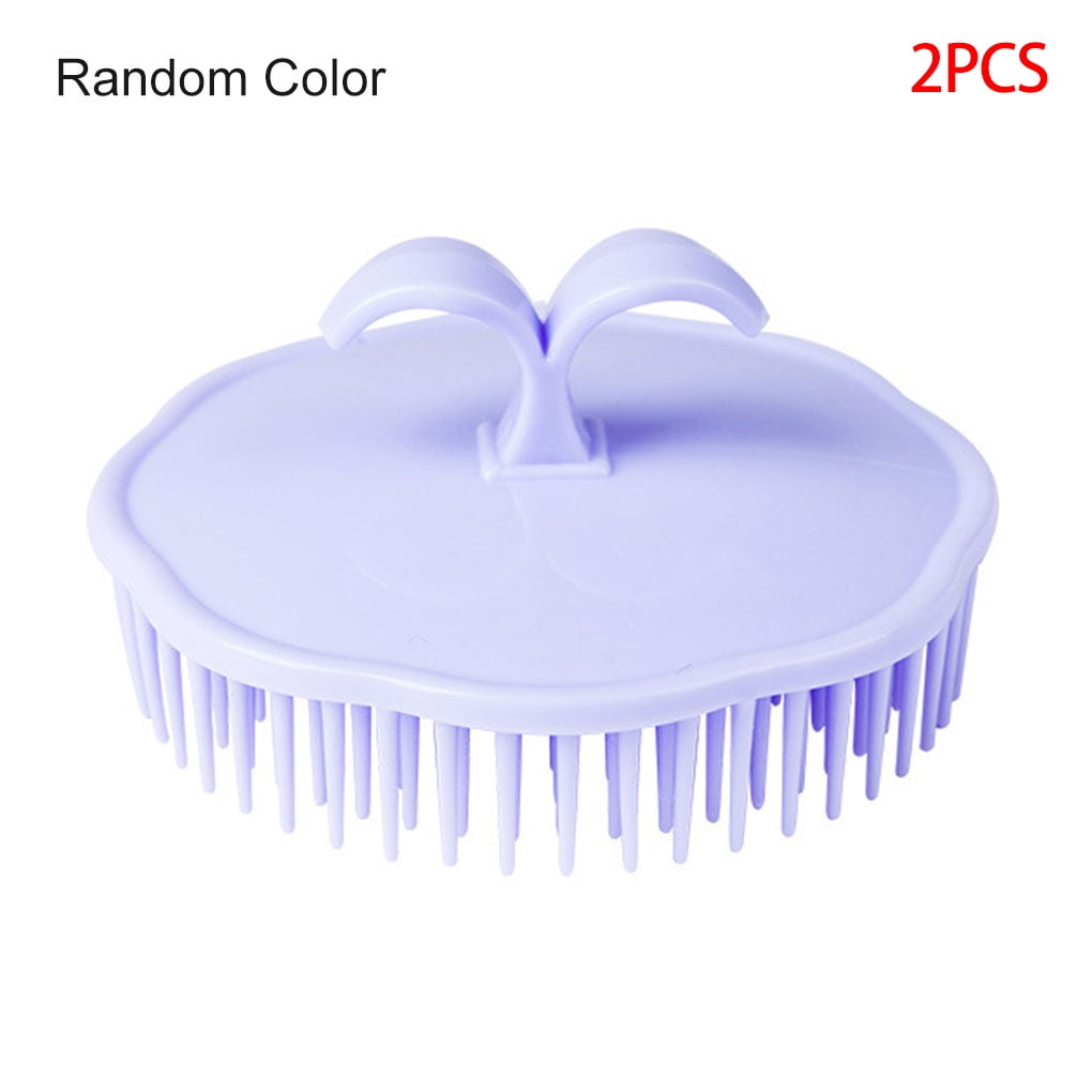 2 Pieces scalp brush head scalp massager hair washing brush portable