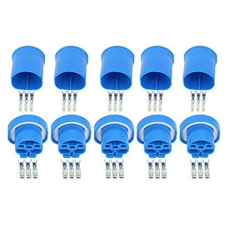 

CNLW 5 Sets 9004/9007/HB1/BH5 Male and Female Wire Harness Sockets for Headlights Fog Lights Retrofit Work Use
