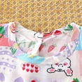 thumbnail image 5 of Spazoro Toddler Girls A-Line Dress, Sleeveless Floral Print 2025 New Style Crew Neck Summer Dresses for Child Girls Multicolor Size 6 T, 5 of 9