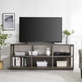 thumbnail image 4 of Pemberly Row Traditional 68" TV Stand in Brown (TVs up to 80"), 4 of 7