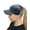 Dark Gray, variant on C.C Ponycap Messy High Bun Ponytail Soft Velvet Adjustable Baseball Cap Hat, Rose