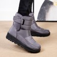 thumbnail image 3 of Botas para clima frío para mujer impermeables resistentes al viento con gancho y bucle para viajes al aire libre, 3 of 8