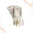 thumbnail image 2 of MasteelfCA 1 Paire d'Accessoires de Robe de Mariée Gants de Couture Perle Poignet Charmants Gants de Robe Blancs Exquis, 2 of 7