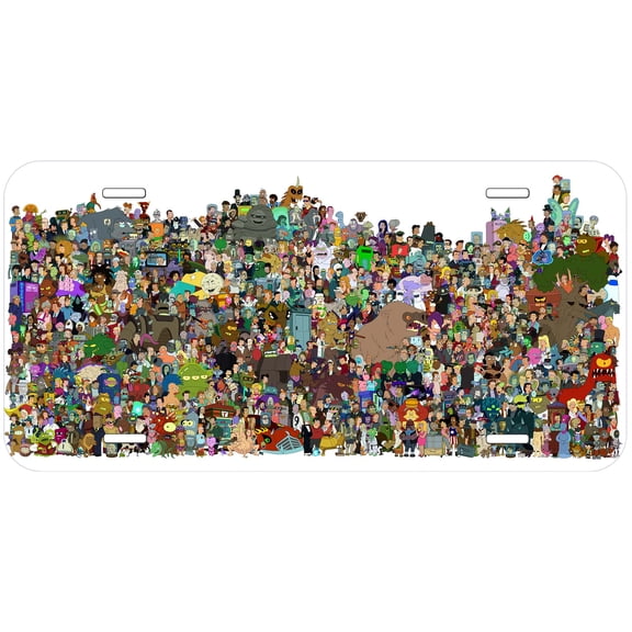 Futurama TAG02 Novelty Car Auto License Plate