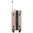 Travelers Club Chicago 20" Hard-Side Spinner Rolling Carry-on Travel Luggage - Rose Gold - image 5 of 9