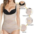 thumbnail image 5 of Shapewear Bodysuit for Women Tummy Control Stomach Body Shaper Cross Compression abs Shaping Panty Corset Slimming Girdles, 5 of 8