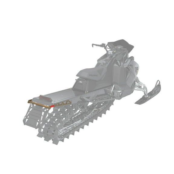 Polaris 2880993-703 Matte Gold Metallic Extreme 155" 163" Rear Bumper 2016-2020 Pro RMK