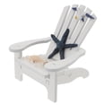 thumbnail image 4 of UPOUART 1Set Nautical Decor Wooden Mini Beach Chair Decoration For Home Decor Mediterranean Style Tabletop Beach Decor, 4 of 7