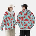 thumbnail image 4 of Lsque Watermelon UPF 50+ Lightweight Sun Protection Men's Women's Long Sleeve Shirt, Hoodie Performance -Large, 4 of 9