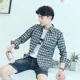 thumbnail image 3 of Camisas y blusas hawaianas a cuadros rojas para hombre, ropa de hip hop, informales, baratas, de marca, con mangas, moda 2024, Hipster SI, 3 of 5