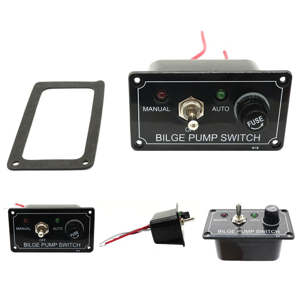 12V AUDIBLE ALERT SAFETY BILGE & CONTROL SWITCH PANEL 12V AUDIBLE ALERT SAFETY BILGE & CONTROL SWITCH PANEL