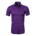 thumbnail image 1 of Camisa De Fibra De Bambú For Hombre, Camisa Informal De Una, 1 of 2