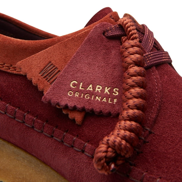 Clarks oxblood shoes sales