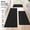 Black, variant on 3PCS Non Slip Kitchen Mats for Floor, Anti Fatigue Cushioned Kitchen Rugs, Waterproof Sink Mat for Standing Comfort, Grey