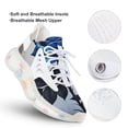 thumbnail image 3 of Romantic Blue Rose Print Walking Shoes for Men Woman Lightweight Tennis Fashion Elastic Sports Shoes Cushion Basketball Shoes, 3 of 7