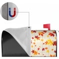 thumbnail image 4 of Fall Mailbox Covers Magnetic Standard Size 18 X 21 Autumn Fallen Leaves Maple Leaf Decorative Mailbox Cover Thanksgiving Decorations Mailbox Wrap Post Letter Box Covers Decor for Outdoor Home Garden, 4 of 6