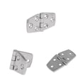 thumbnail image 1 of Bisagra de correa de barco marina Cola acero inoxidable 316 3 piezas 76x38 mm, 1 of 7