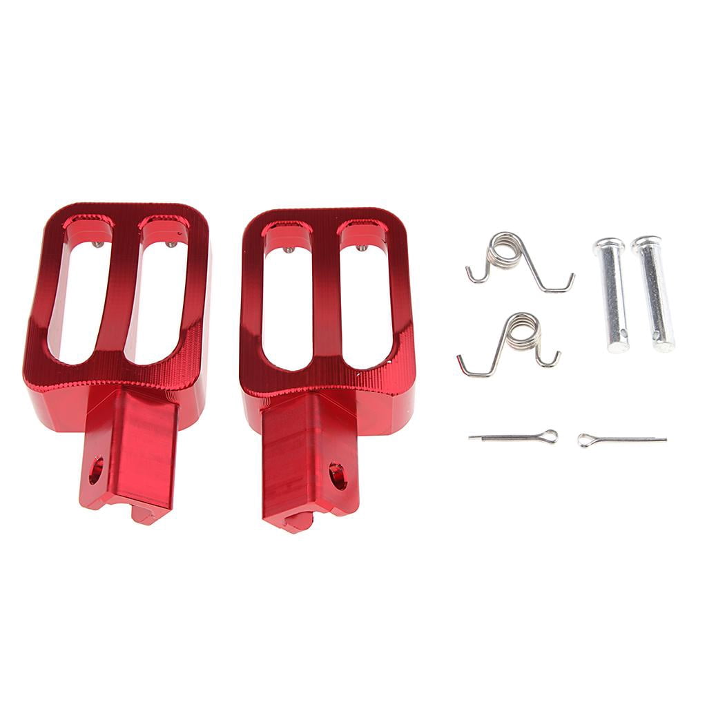 Buy CNC Footpegs Foot Pegs for Dirt Bike CRF50 SDG SSR Red Online at Lowest Price in India