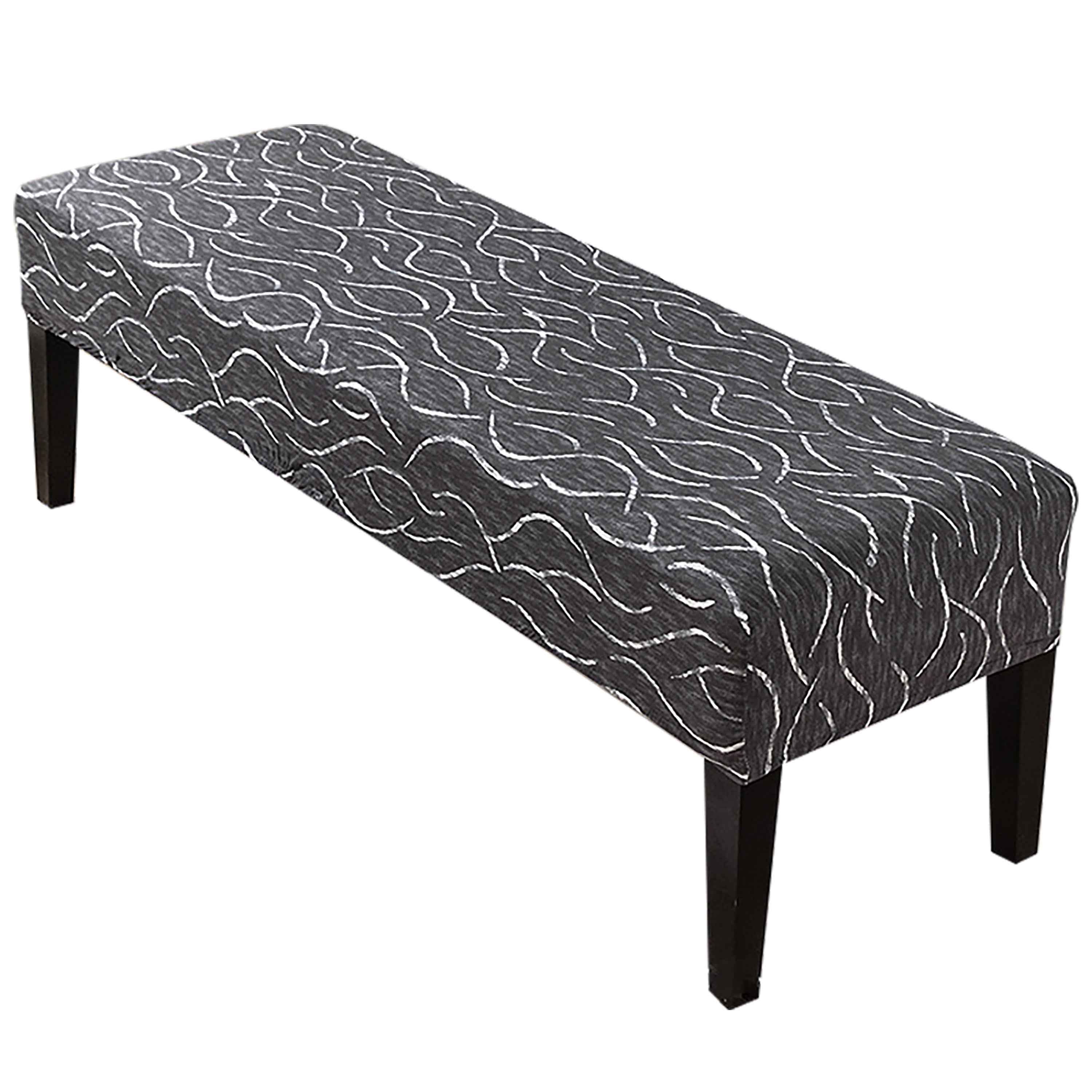Bench Covers For Dining Room,Piano Bench Covers Stretch Dustproof,Bench