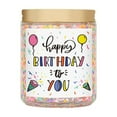 thumbnail image 1 of Candle For Kids 7oz Soy Candle Cake，Lavender Flavor Festive Sprinkles Premium Design 40+ Hours Burn Time, 1 of 9