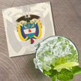 thumbnail image 2 of Colombia Coat Of Arms 4'' X 4'' Square Wooden Coaster, 2 of 3
