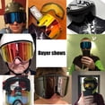 thumbnail image 3 of Gafas de esquí magnéticas, lentes polarizadas de doble capa, gafas de esquí antivaho Uv400, gafas de Snowboard, gafas de esquí, 3 of 3