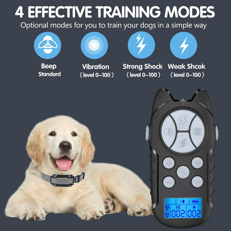 Strong shock top collar for dogs