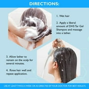 DHS Tar Gel Shampoo Treat Psoriasis & Seborrheic Scented 8 oz, Pack of 2