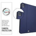 thumbnail image 3 of Dteck Case For Apple iPad Pro 12.9" 4th Generation (2020 Released) 12.9-inch, Slim PU Leather Folio Flip Case Smart Automatic wake/sleep Stand Protective Cover,Darkblue, 3 of 4