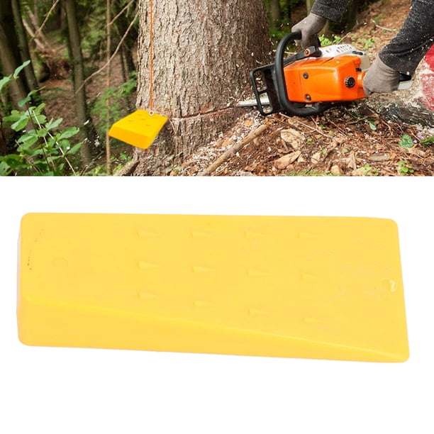 Fello De Cuña De Cuña Caída De Motosierra, Corte De árbol De División De Madera De Plástico ABS, Accesorio De Herramientas De Registro Livianos, 6 '' 5.5 Pulgadas