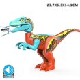 thumbnail image 1 of Brutal Raptor Building Jurassic Blocks World Mini Dinosaur Figures Bricks Dino Toys For Children Dinosaurios, 1 of 2