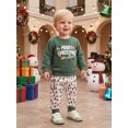 thumbnail image 4 of Cjfdfy Toddler Baby Boys Girl Christmas Outfits It's A Beaut Clark Long Sleeve Sweatshirt Christmas Lights Pants Little Baby Cute My First Christmas Holiday Fall Winter Outfit 6M-4Y  ﻿, 4 of 9