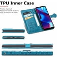 thumbnail image 4 of for Motorola Moto G Power 2022 (Not 2021) Cartoon Cute Wallet Case,Cat Dog Style Flip Phone Cover with ID Card Holder PU Leather Cases for Motorola Moto G Power 2022 MG Blue, 4 of 13